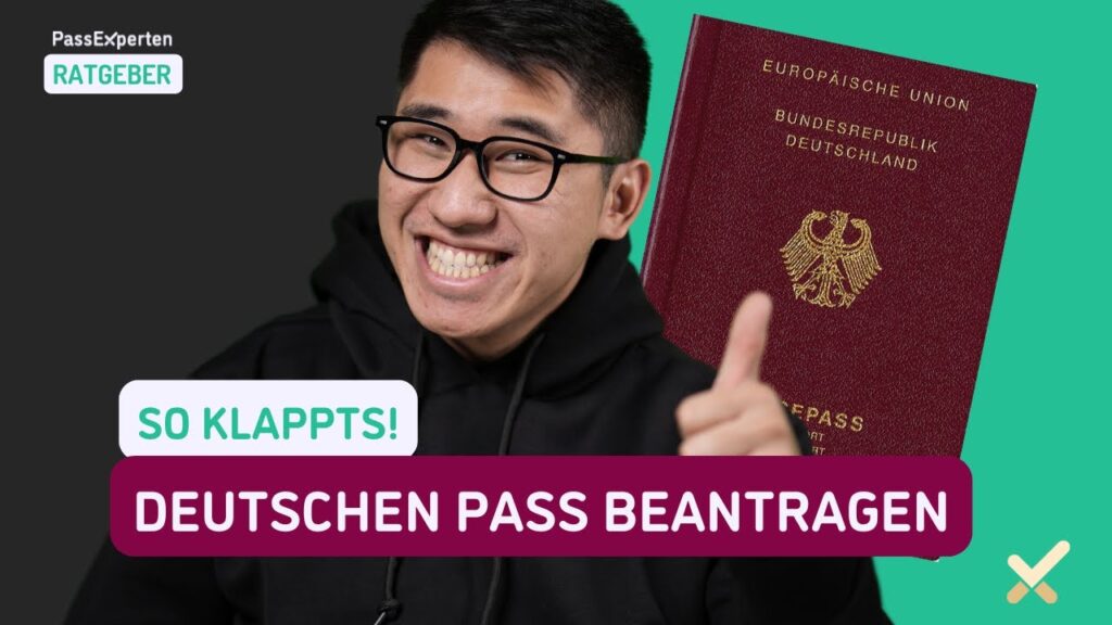 In diesem Video erfahren Sie, wie Sie den deutschen Pass beantragen können.