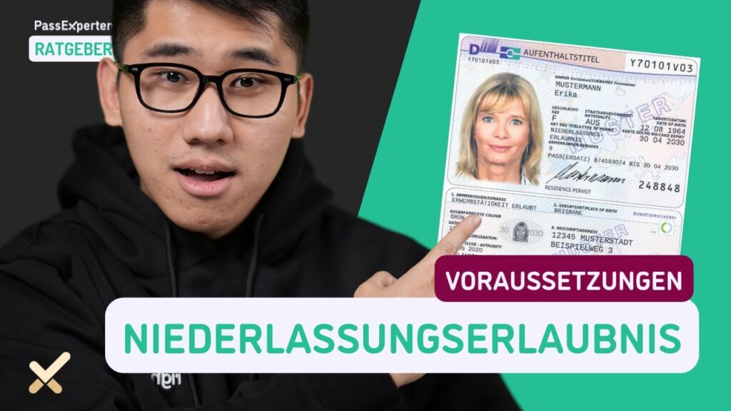 Diese Voraussetzungen müssen Sie für die Niederlassungserlaubnis erfüllen.