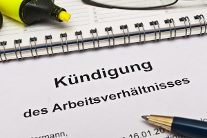 Kündigung wie kann arbeit man schreiben für Arbeitsvertrag: Kündigungsschreiben