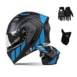 Modulare Hochklappbare Integralhelme Für Motorräder Bluetooth-Motorradhelme...