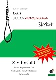 Das Juraversagerskript Zivilrecht I: BGB-Allgemeiner Teil,Vertragliche Schuldverhältnisse und...