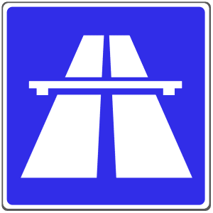 Verkehrszeichen 330-1: Autobahn