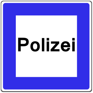 Verkehrszeichen 363: Polizei