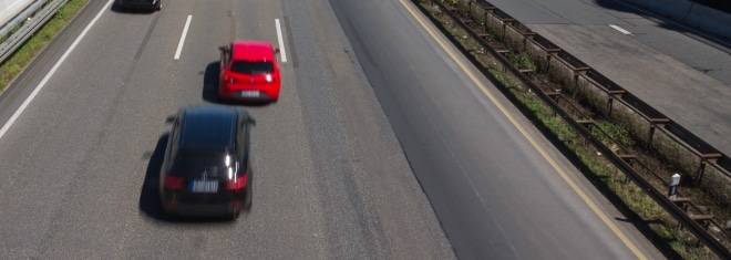 Wie funktioniert die Abstandsmessung auf der Autobahn?