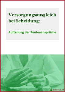 Titelbild eBook Versorgungsausgleich