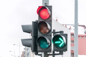 Überfahren Sie mit dem Fahrrad eine rote Ampel droht keine Strafe, aber ein Bußgeld und Punkte.