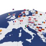 Internationales Wirtschaftsrecht regelt beispielsweise den Handel innerhalb Europas.