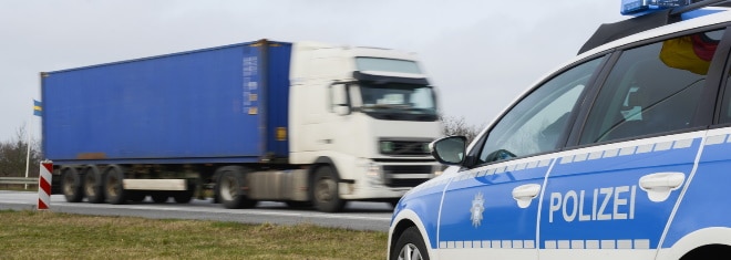 Der Nachweis für eine vorhandene LKW-Sicherheitsprüfung ist bei Kontrollen vorzulegen.