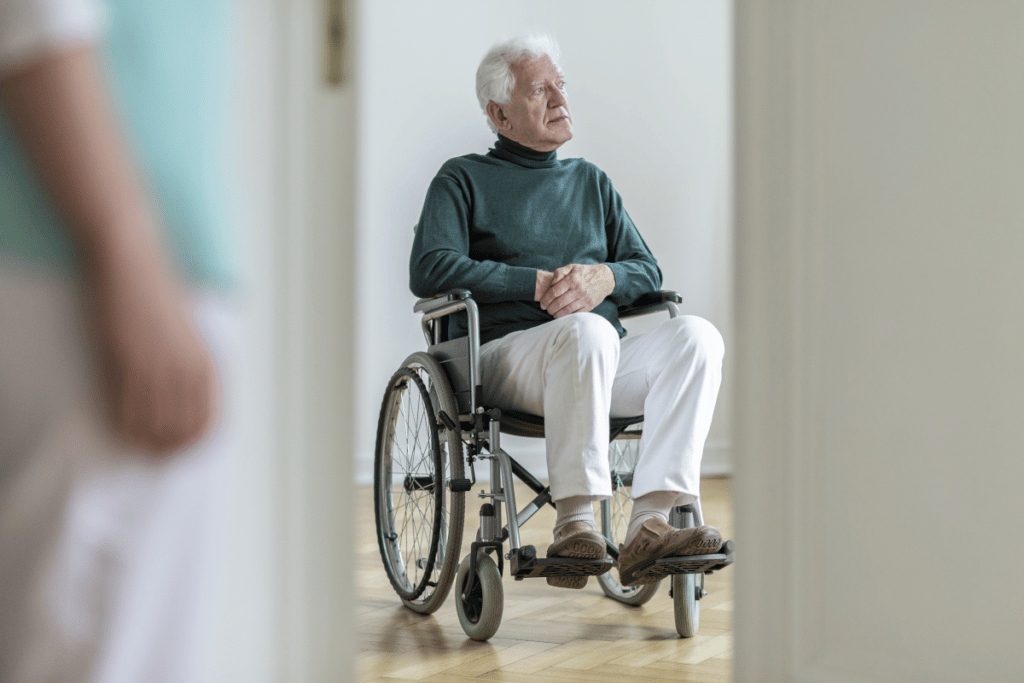 Die Pflegeversicherung greift besonders im Alter.