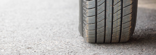 Reifen tragen einen großen Teil zur Verkehrssicherheit bei.