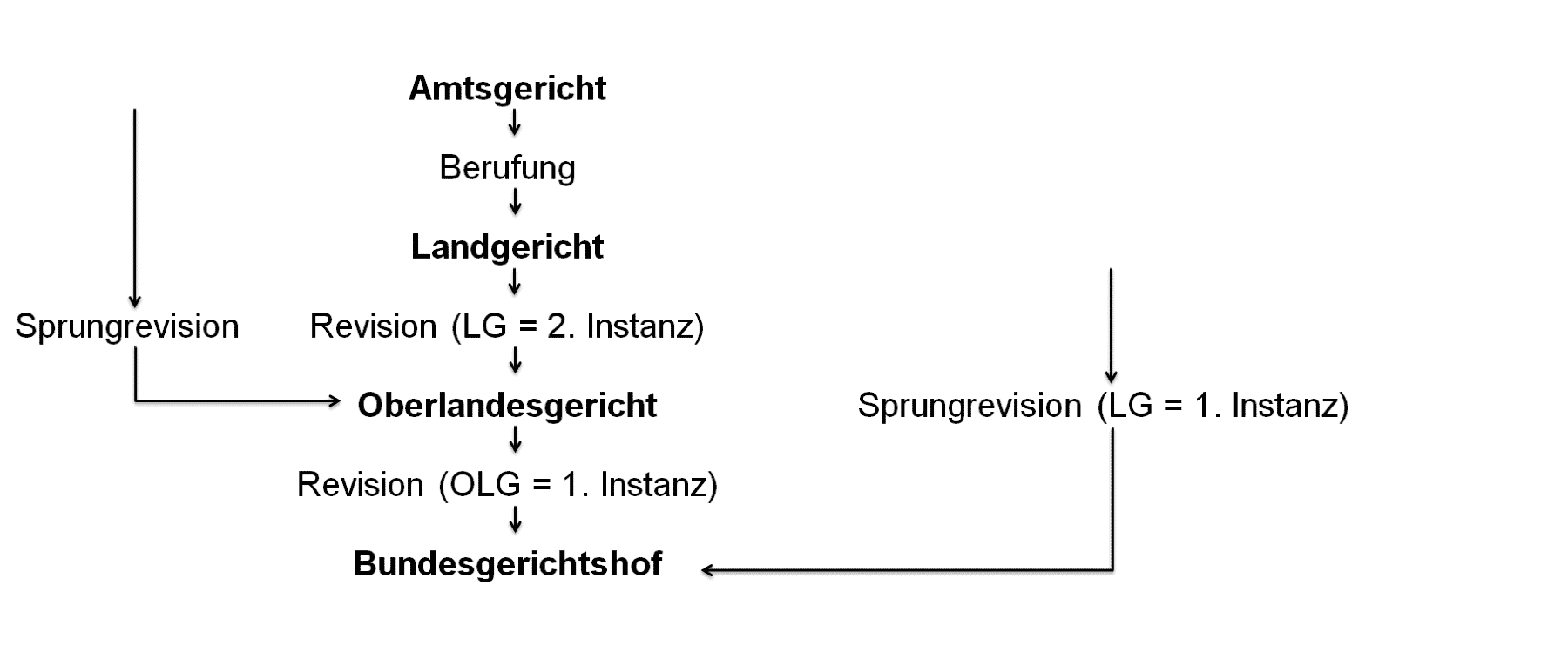 So kann die Revision im Strafrecht erfolgen.