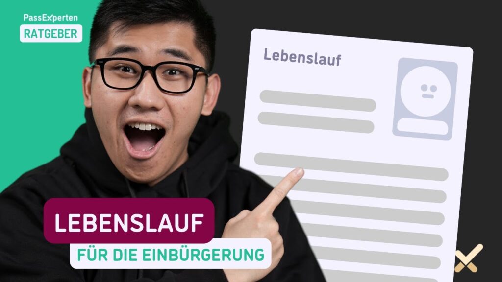 Wie der Lebenslauf zur Einbürgerung aussehen muss, erfahren Sie hier.
