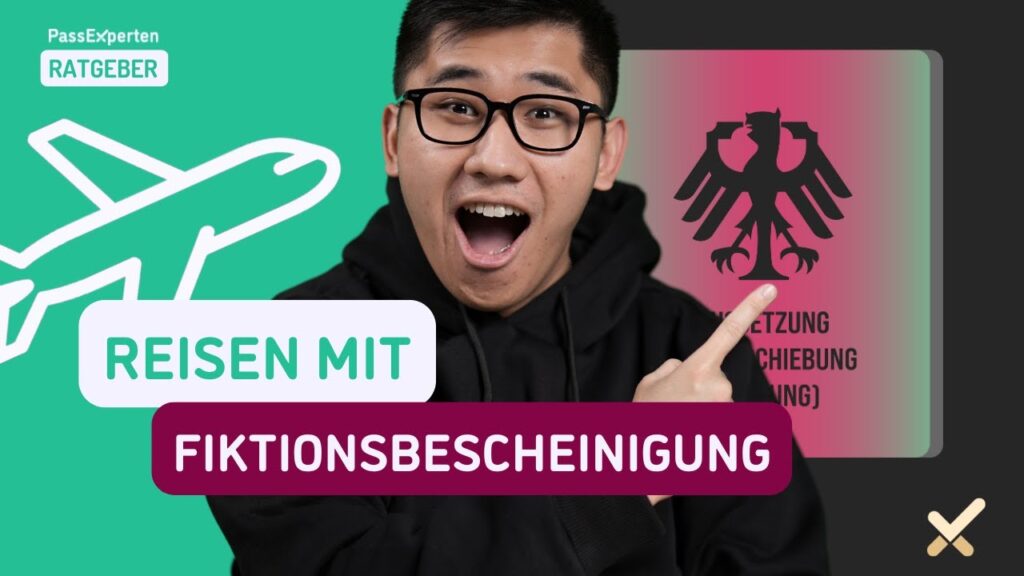 Ist es möglich, trotz der Fiktionsbescheinigung zu verreisen?