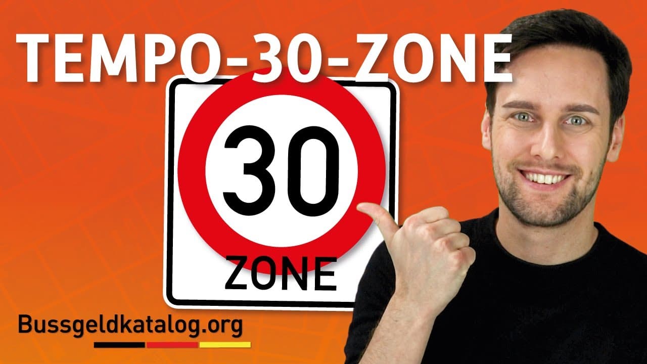 30erZone Regelungen, Verstöße und Bußgelder