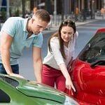 Ein Unfall kann zu einem Bagatellschaden führen. Personenschäden sind allerdings nicht auszuschließen.