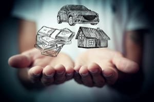 Bei der Vermögensgrenze für Bürgergeld zählt zum Vermögen auch ein Auto oder Wohneigentum.