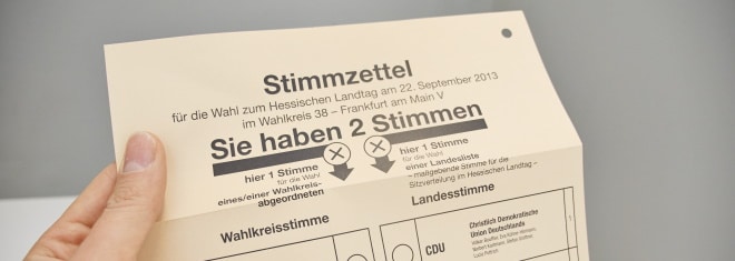 Wahlzettel fotografieren: Für Briefwahl und Wahllokal gelten unterschiedliche Vorschriften.